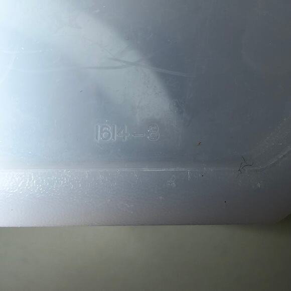 Tupperware Modular Mates Flip Top Blue Seals #4 9 3/4 cup and #3 7 1/4 Cup - Picture 7 of 14